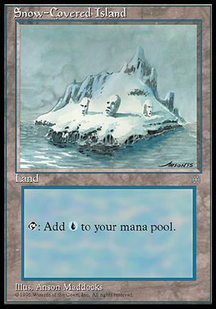 Snow-Covered Island